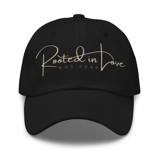 Rooted in Love — Embroidered Peak Hat - Nurturewise