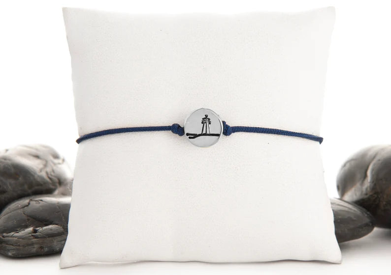 Lighthouse Charm Friendship Bracelet