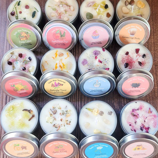 Tiny Treasure Soy Candle – 2 oz Travel Tin - Nurturewise