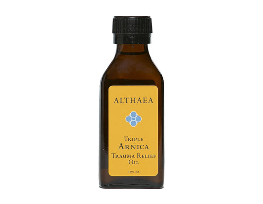 💛 Triple Arnica Trauma Relief 100 ml Oil, By Althaea - Nurturewise