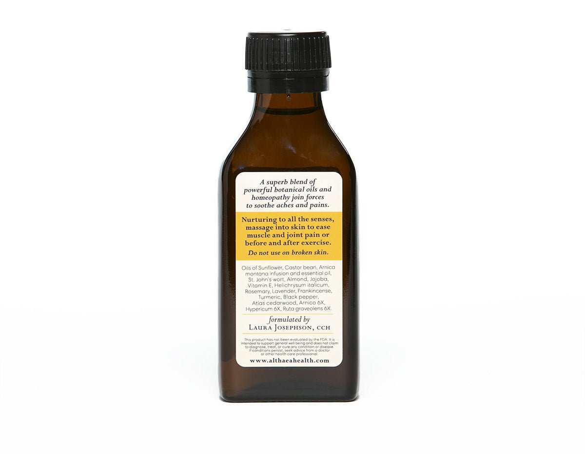 💛 Triple Arnica Trauma Relief 100 ml Oil, By Althaea - Nurturewise