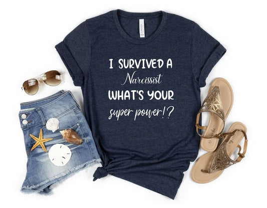 I survived a Narcissist T-shirt