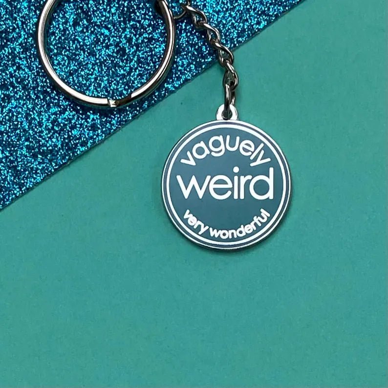 Vaguely Weird Very Wonderful Keyring - Nurturewise
