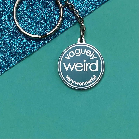 Vaguely Weird Very Wonderful Keyring - Nurturewise