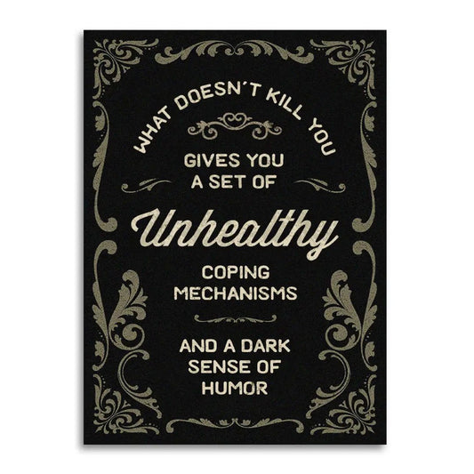 What Doesn’T Kill You - The Sympathy Card for a Dark Sense of Humor - Nurturewise
