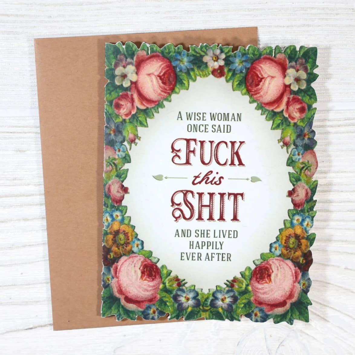 Wise Woman Funny Retirement/Breakup Card - Nurturewise